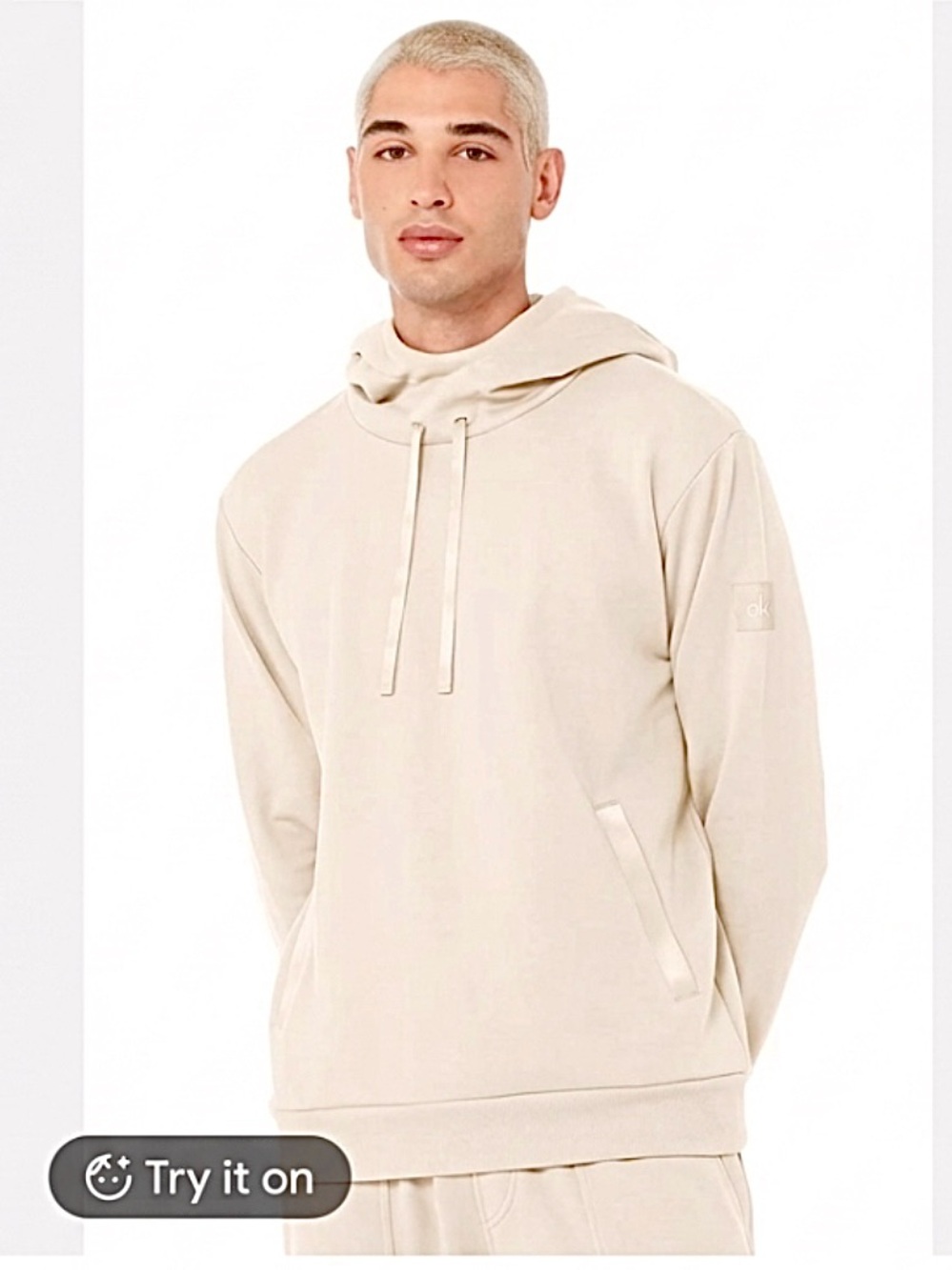 Alo Yoga Highline Hoodie In Bone